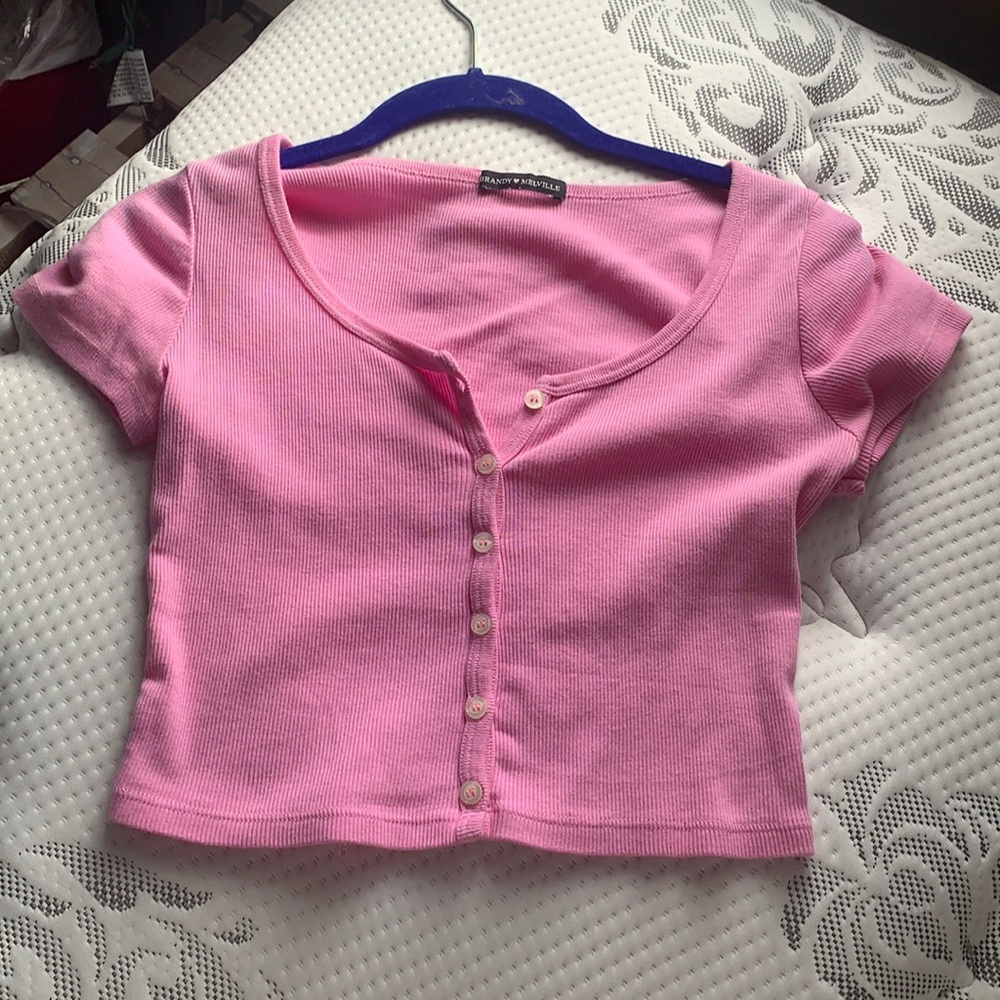 Pink brandy Melville zelly top